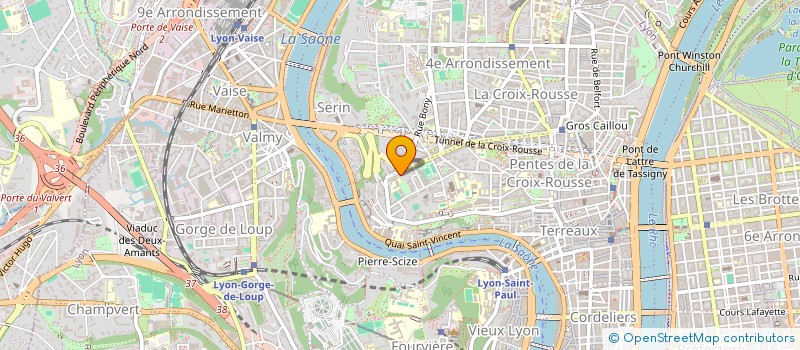 localisation de l'entreprise SYND COPROPRIETE 12-16 BLD CX ROUSSE à LYON