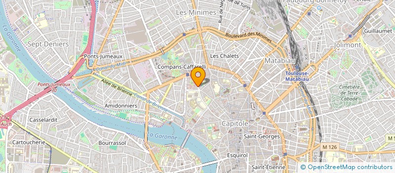 localisation de l'entreprise SYND COPROPRIETE 12 PL ST JULIEN à TOULOUSE
