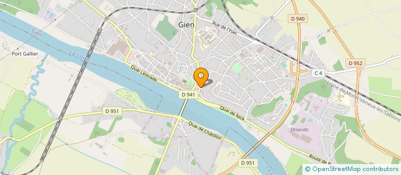 localisation de l'entreprise SYND COPROPRIETE 12 R VICTOR HUGO à GIEN