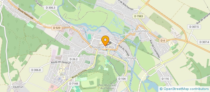 localisation de l'entreprise SYND COPROPRIETE 13 RUE DE LA VOLAILLE à NOGENT-LE-ROI