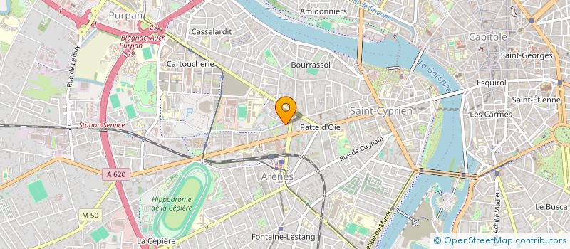 localisation de l'entreprise SYND COPROPRIETE 13 RUE ROQUEMAUREL à TOULOUSE