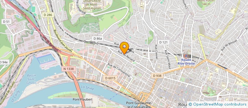 localisation de l'entreprise SYND COPROPRIETE 134 R DU RENARD à ROUEN