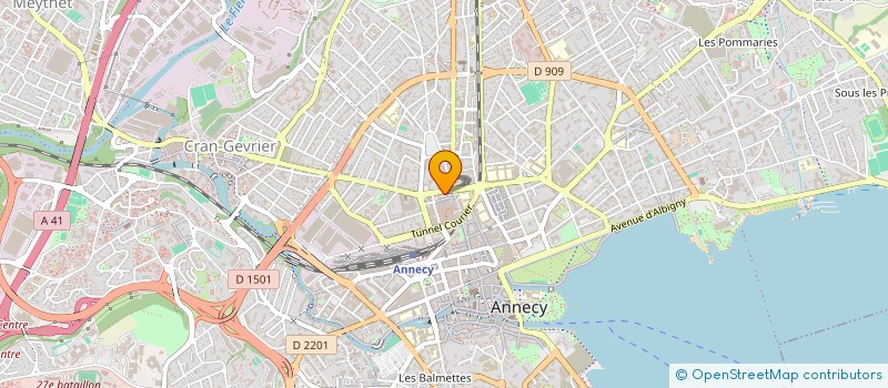 localisation de l'entreprise SYND COPROPRIETE 14 BD DECOUZ  ANNECY