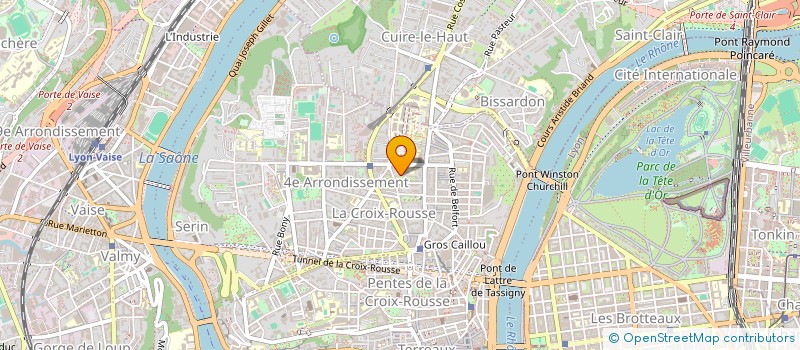 localisation de l'entreprise SYND COPROPRIETE 14 R MARIE HENRIETTE  LYON