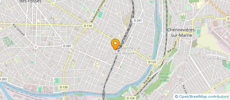 localisation de l'entreprise SYND COPROPRIETE 15 AVENUE MICHELET  SAINT-MAUR-DES-FOSSES