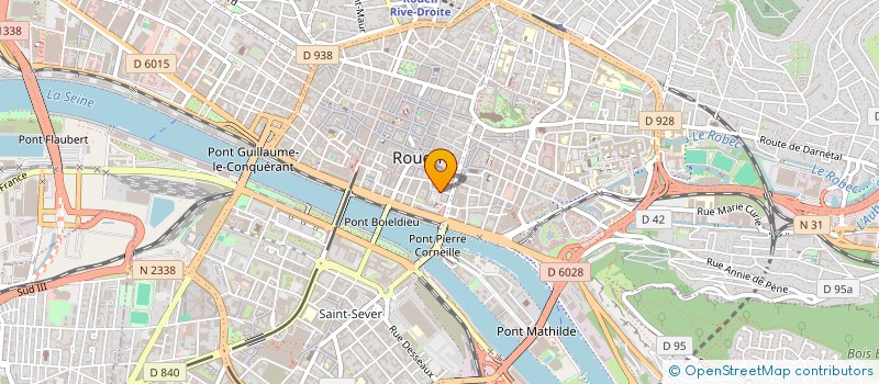 localisation de l'entreprise SYND COPROPRIETE 15 RUE ST DENIS à ROUEN