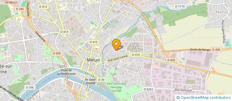 localisation de l'entreprise SYND COPROPRIETE 17 RUE DELAUNOY A MELUN  MELUN