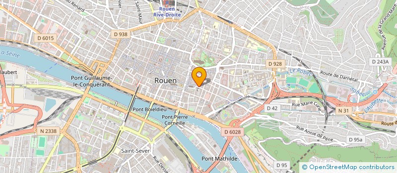 localisation de l'entreprise SYND COPROPRIETE 174 R MARTAINVILLE à ROUEN