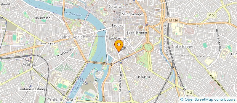 localisation de l'entreprise SYND COPROPRIETE 18 PLACE DU SALIN à TOULOUSE