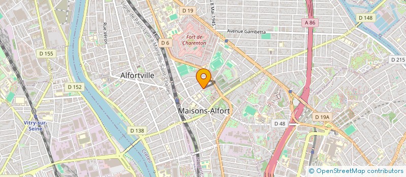 localisation de l'entreprise SYND COPROPRIETE 18 RUE PV COUTURIER à MAISONS-ALFORT