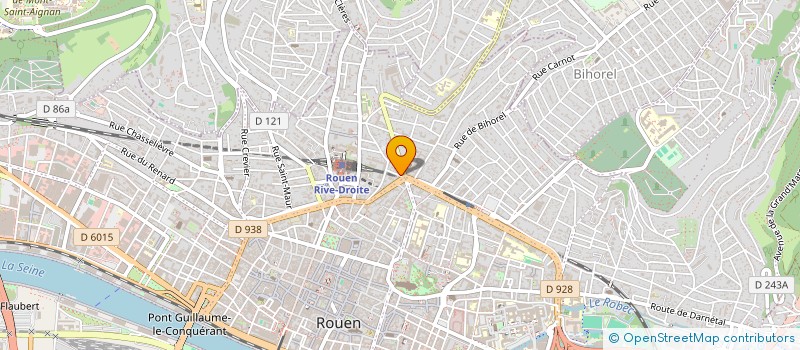 localisation de l'entreprise SYND COPROPRIETE 2 R BRAS DE FER à ROUEN