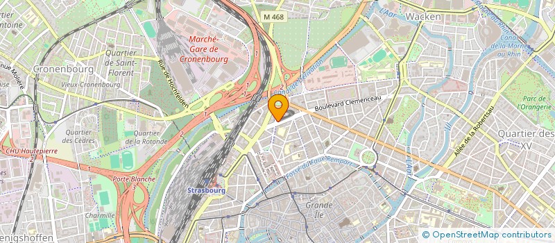 localisation de l'entreprise SYND COPROPRIETE 2 RUE DE BISCHWILLER à STRASBOURG