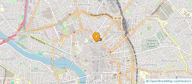 localisation de l'entreprise SYND COPROPRIETE 205 RUE HENRI DESBALS à TOULOUSE
