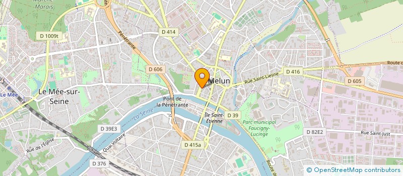 localisation de l'entreprise SYND COPROPRIETE 22 BD VICTOR HUGO  MELUN