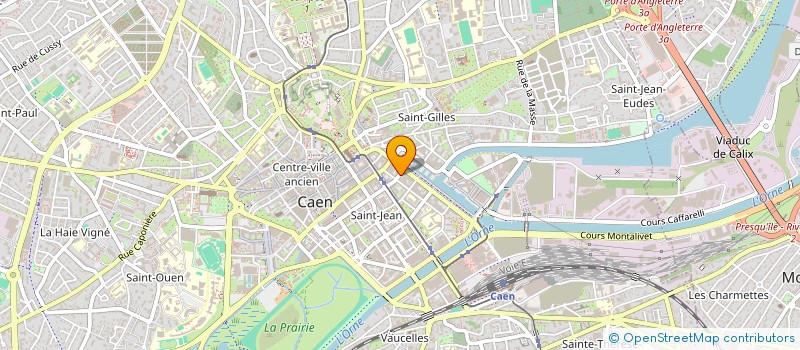 localisation de l'entreprise SYND COPROPRIETE 22 RUE DE L ENGANNERIE à CAEN
