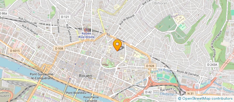 localisation de l'entreprise SYND COPROPRIETE 24-26 RUE DE LA ROCHE à ROUEN