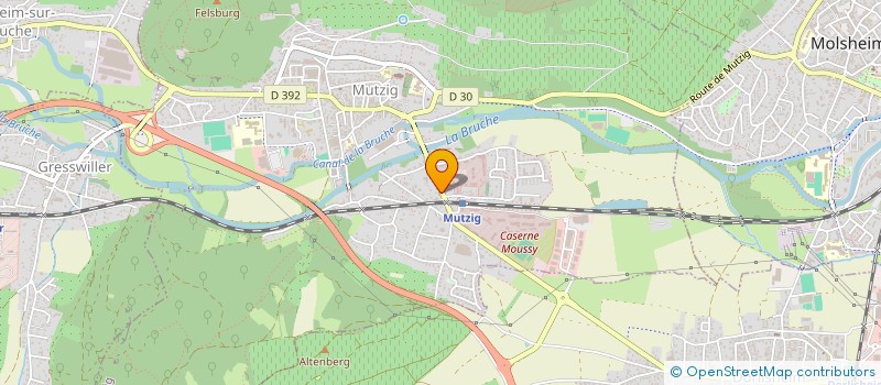 localisation de l'entreprise SYND COPROPRIETE 24 AV DU GAL DE GAULLE  MUTZIG