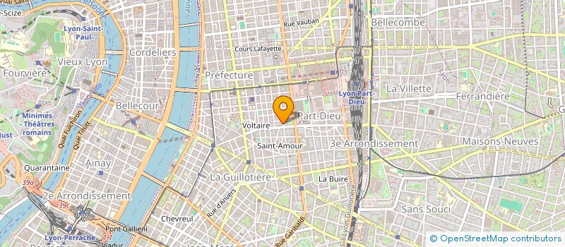 localisation de l'entreprise SYND COPROPRIETE 246 R A PHILIP  LYON