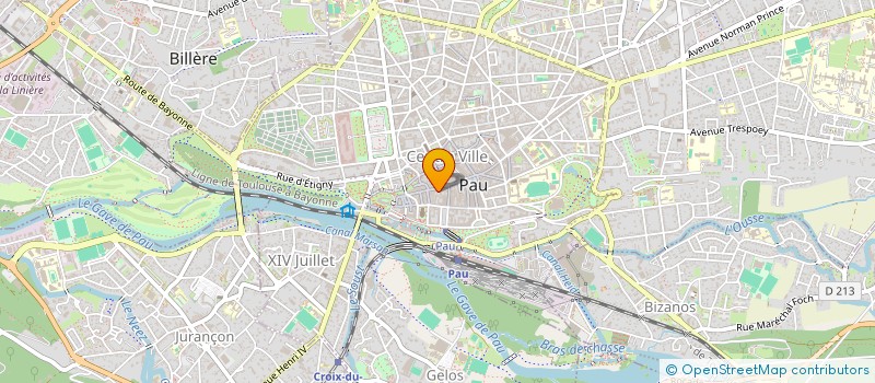 localisation de l'entreprise SYND COPROPRIETE 25 R MARECHAL JOFFRE à PAU