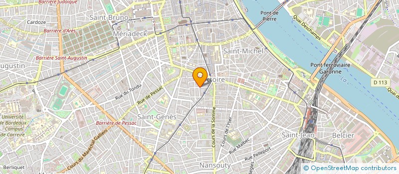 localisation de l'entreprise SYND COPROPRIETE 26 RUE ROY DE CLOTTE  BORDEAUX