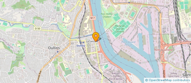 localisation de l'entreprise SYND COPROPRIETE 27 AV JEAN JAURES  OULLINS-PIERRE-BENITE