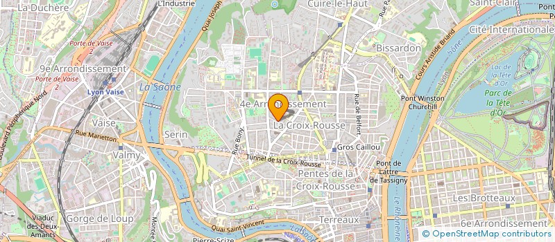 localisation de l'entreprise SYND COPROPRIETE 271 RUE DULAAR  LYON