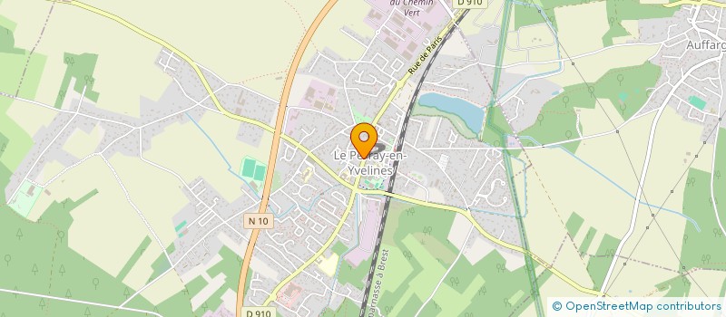 localisation de l'entreprise SYND COPROPRIETE 32-34 RUE DE CHARTRES  LE PERRAY-EN-YVELINES