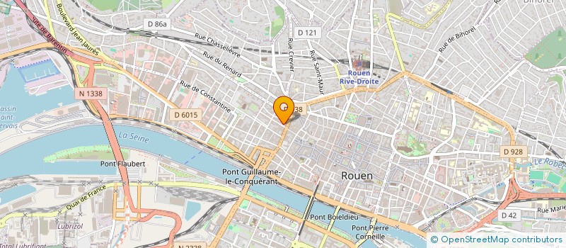localisation de l'entreprise SYND COPROPRIETE 32 AV GUSTAVE FLAUBERT à ROUEN