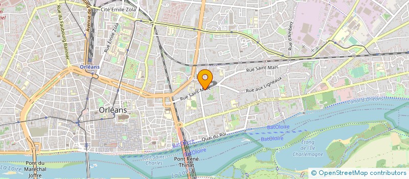 localisation de l'entreprise SYND COPROPRIETE 36 BIS RUE ST MARC  ORLEANS