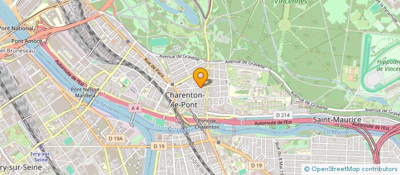 localisation de l'entreprise SYND COPROPRIETE 38 RUE GABRIELLE à CHARENTON-LE-PONT