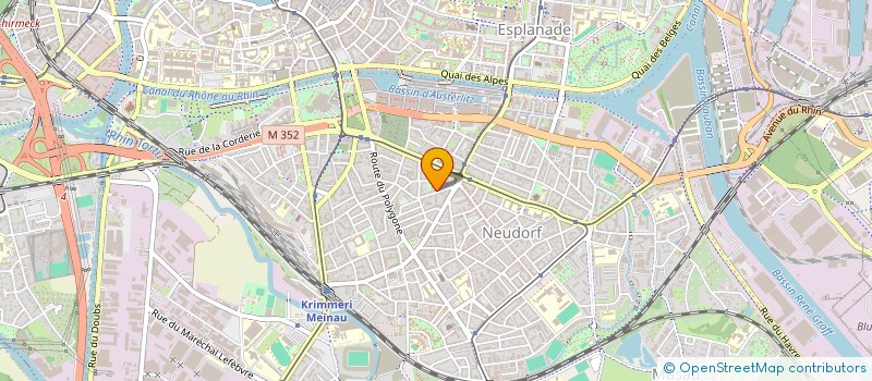 localisation de l'entreprise SYND COPROPRIETE 39 R BALDNER à STRASBOURG