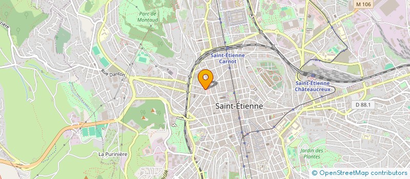 localisation de l'entreprise SYND COPROPRIETE  SAINT-ETIENNE