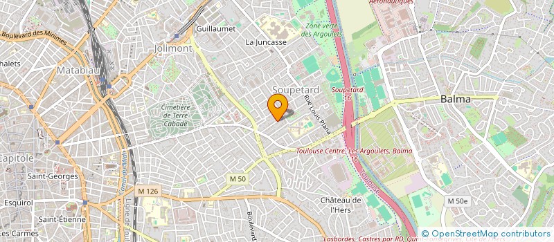 localisation de l'entreprise SYND COPROPRIETE à TOULOUSE