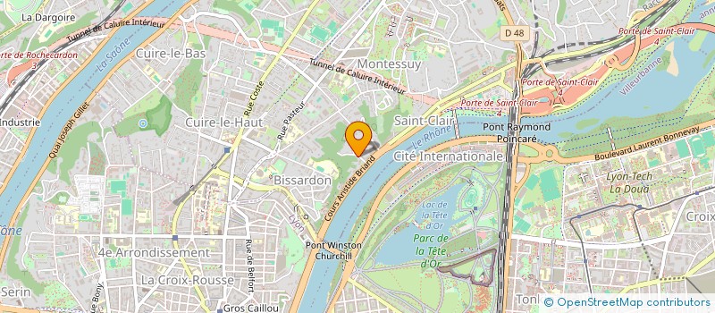 localisation de l'entreprise SYND.COPROPRIETE 4 MTEE.J.SERRE à CALUIRE-ET-CUIRE