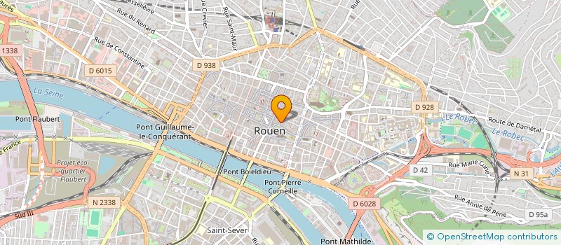 localisation de l'entreprise SYND COPROPRIETE 4 RUE CROIX DE FER à ROUEN