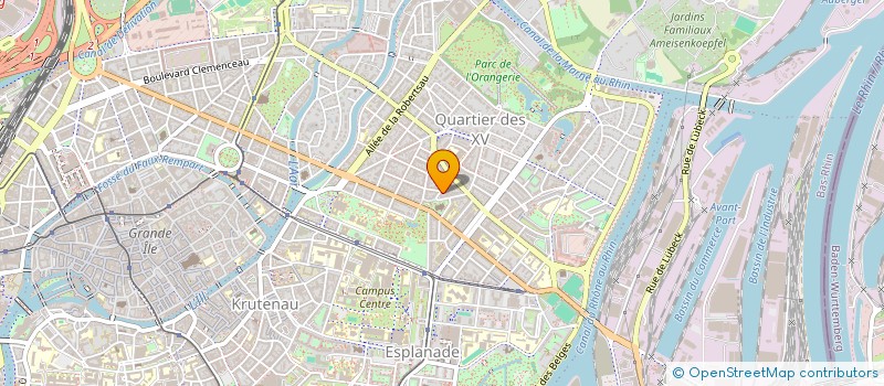 localisation de l'entreprise SYND COPROPRIETE 4 RUE DE VERDUN à STRASBOURG