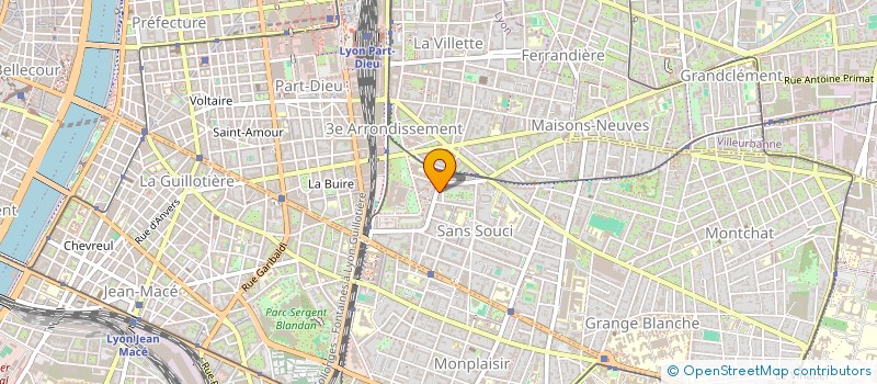 localisation de l'entreprise SYND COPROPRIETE 40 R DAUPHINE  LYON