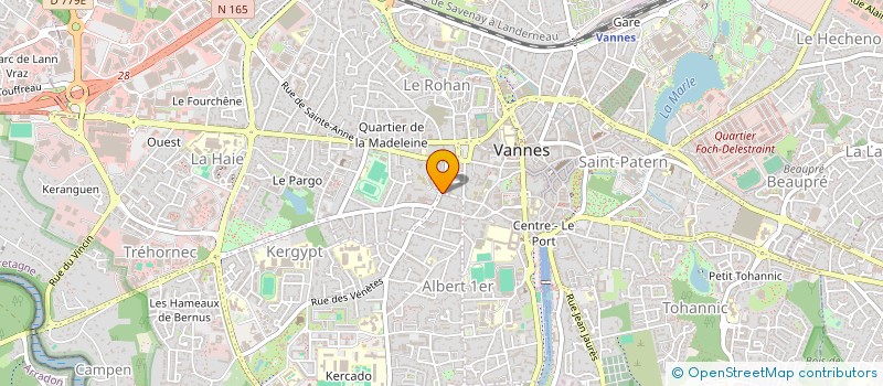 localisation de l'entreprise SYND COPROPRIETE 42 R RICHEMONT à VANNES