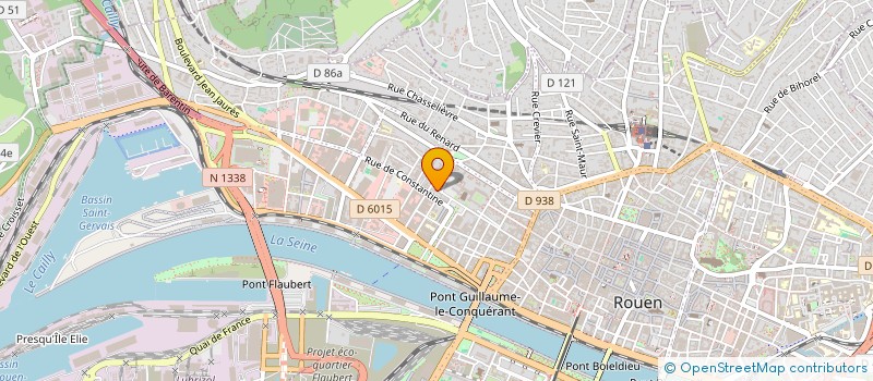 localisation de l'entreprise SYND COPROPRIETE 43 RUE CONTRAT SOCIAL à ROUEN