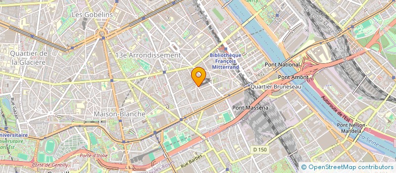 localisation de l'entreprise SYND COPROPRIETE 46-52 RUE ALBERT  PARIS