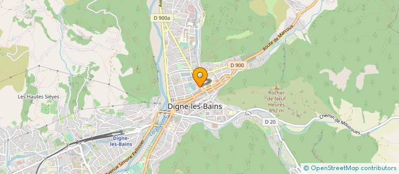 localisation de l'entreprise SYND COPROPRIETE 5 BD V HUGO à DIGNE-LES-BAINS