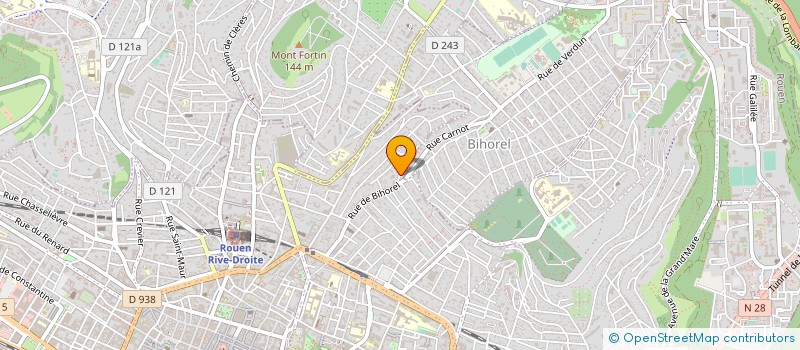 localisation de l'entreprise SYND COPROPRIETE 5 RUE DR LEONARD à ROUEN