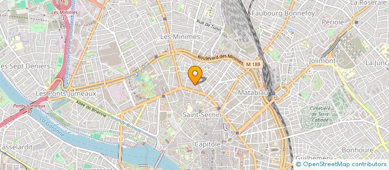 localisation de l'entreprise SYND COPROPRIETE 5 RUE ST GERMIER à TOULOUSE
