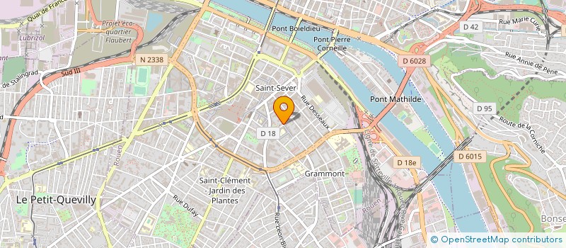 localisation de l'entreprise SYND COPROPRIETE 50 RUE BAMMEVILLE à ROUEN