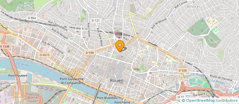 localisation de l'entreprise SYND COPROPRIETE 51 RUE BOUVREUIL à ROUEN