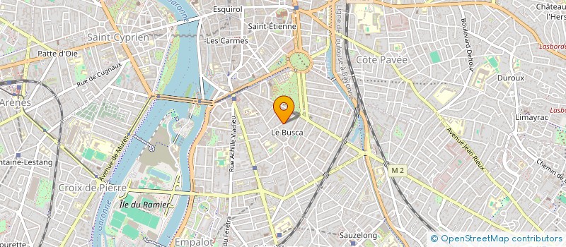 localisation de l'entreprise SYND COPROPRIETE 51B R ST JOSEPH à TOULOUSE