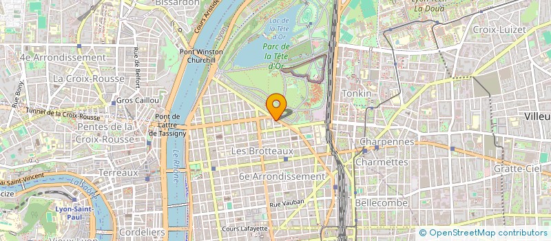 localisation de l'entreprise SYND COPROPRIETE 52 BD DES BELGES  LYON