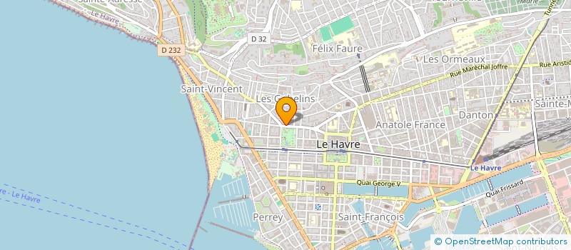 localisation de l'entreprise SYND COPROPRIETE 58 R GEORGES BRAQUE à LE HAVRE