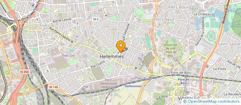 localisation de l'entreprise SYND COPROPRIETE 60-66 RUE FAIDHERBE à LILLE
