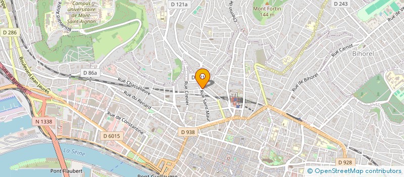 localisation de l'entreprise SYND COPROPRIETE 66 RUE BOUQUET à ROUEN